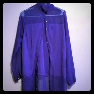 Sheer shirt